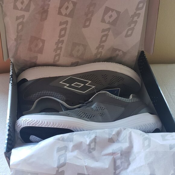 Lotto Other - New Lotto Quaranta V Grey Cement Sneakers. Men 11,5